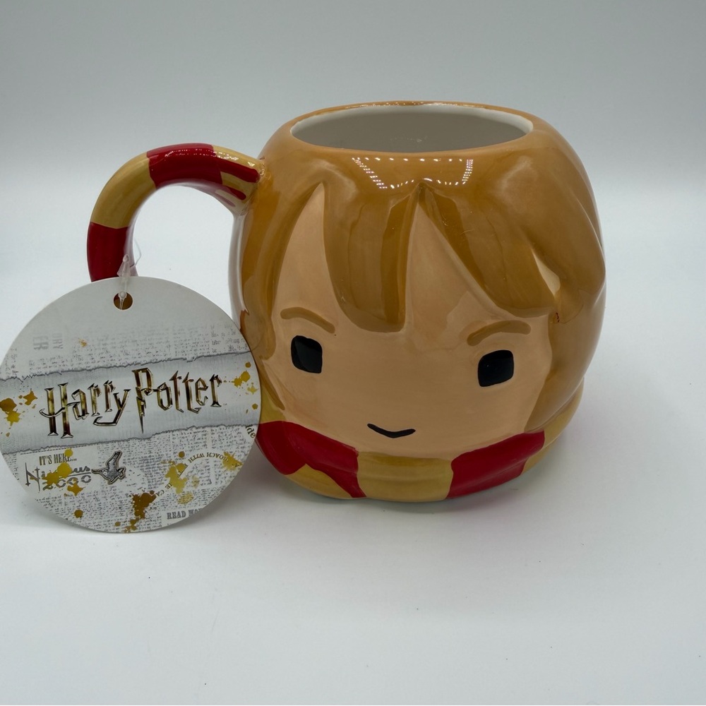 Harry Potter Hermione Granger Ceramic Character 24oz Mug W/Gryffindor Scarf, NWT
